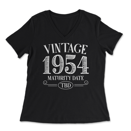 Born in Year 1954 Vintage Shirt - Maturity TBD
