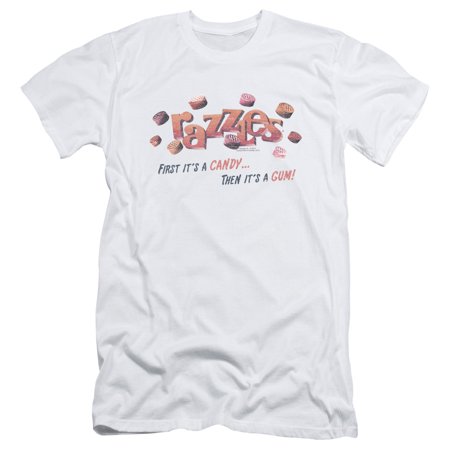 Dubble Bubble a Gum and a Candy S/S Adult 30/1 T-Shirt White