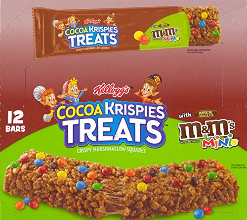 Kellogg's Cocoa Krispies Chocolate with M&Ms Rice Krispies Treats