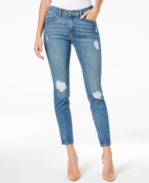 Buffalo David Bitton Faith Distressed Skinny Jeans - Blue 33