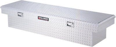 Lund Challenger Single Lid Truck Tool Box, Recomended for the Ford Super Duty (99-09) in Polished