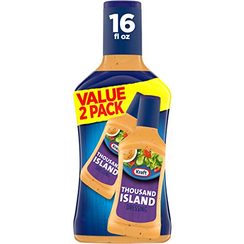 Kraft Thousand Island Dressing (16 Oz Bottles, Pack of 2)