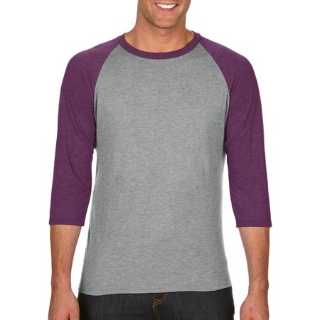 Anvil an 6755 Triblnd 3/4 Raglan Tee