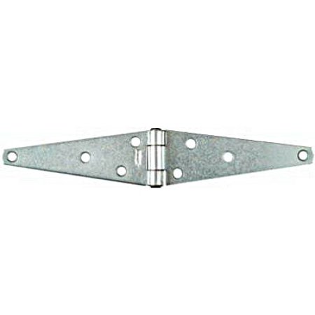 (Pack of 2)  National Hardware N128-017 Heavy Duty Strap Hinge 5 Inch Zinc Plated Steel WhatULCB-9862
