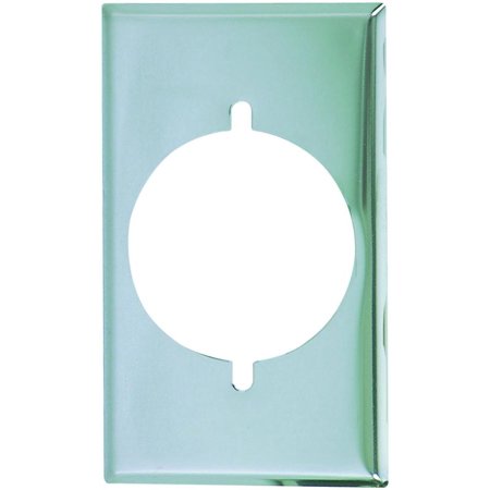 (Pack of 2)  Eaton Cooper Wiring 39CH-BOX 1 Gang Range and Dryer Receptacle Wall Plate WhatELDA-9303