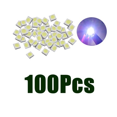 100pcs High Power 1w SMD CHIP White Light Beads 3535