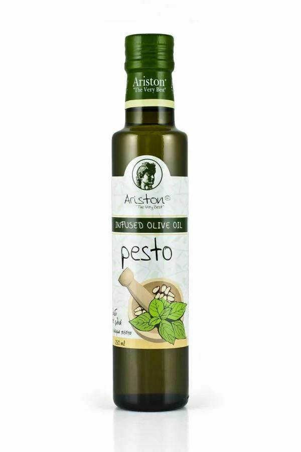 PESTO FLAVORED OLIVE OIL, PESTO