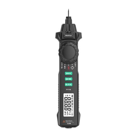 Mastfuyi FY116 Smart Digital Multimeter True RMS 5999 Counts Measuring Pen LCD Backlight Flashlight Multifunction Electrical Tester Screwdriver AC DC 