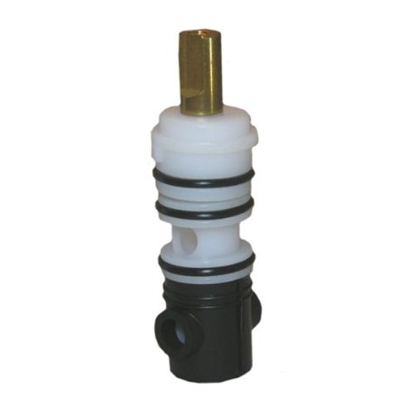 Lasco Import Stem  0489 Delex Pattern Broach  3andle Shower Valve  Fits Many Import Valves White/ Black