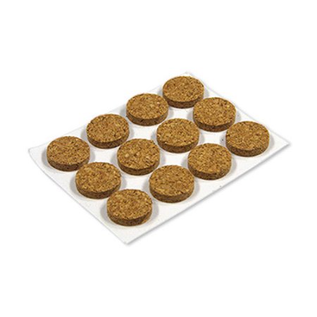 (Pack of 2)  Richelieu America 23146TV 1/2 Inch Cork Pads 12 Pack WhatUKJB-0255