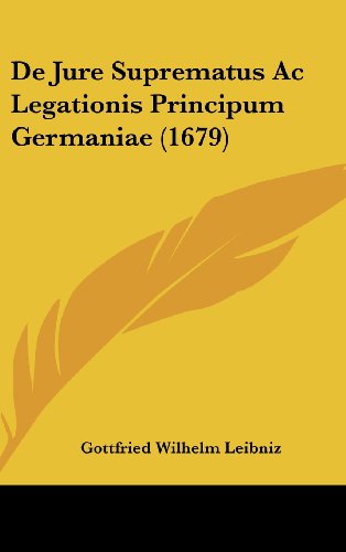 De Jure Suprematus Ac Legationis Principum Germaniae (1679) thumbnail