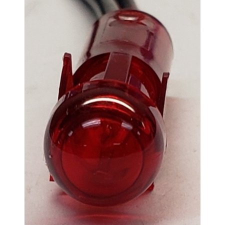 2Pc 3535-1-00-25210 Solico 14 Volt Red Indicator Light Dome Lens