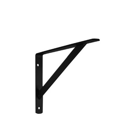John BRACKET Shelf 12-inch  Black  0049-12BKH