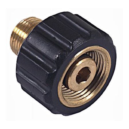 Mi-T-M AW-0023-0489 Screw Coupler  3/8 in Connection  Mnpt X M22