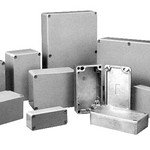BT-2723  Blue Polycarbonate NEMA 4X Enclosure (2 Items)