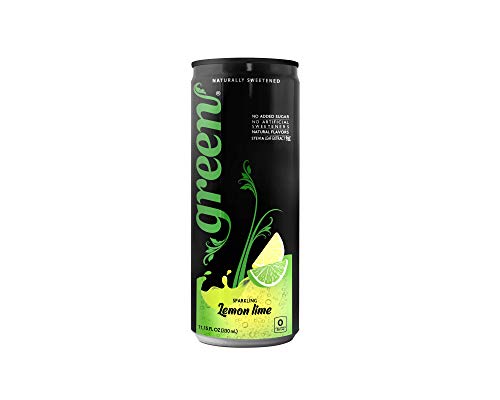 Green Lemon Lime - No Sugar  No Calories  Naturally Sweetened with 100% Stevia Leaf Extract  Carbonated Soda  12 Fl Oz Each Can - Pack of 6 thumbnail