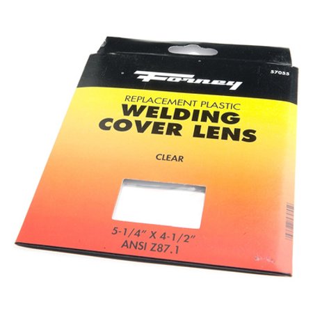 2unitCBLA-5797 Forney 57055 4 1/2 by 5 1/4 Plastic Lens
