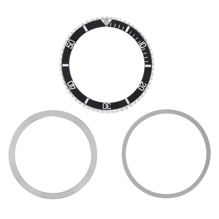 Bezel Insert Spring Retainer Ring for Old Rolex Submariner 5513 1680 Steel Black