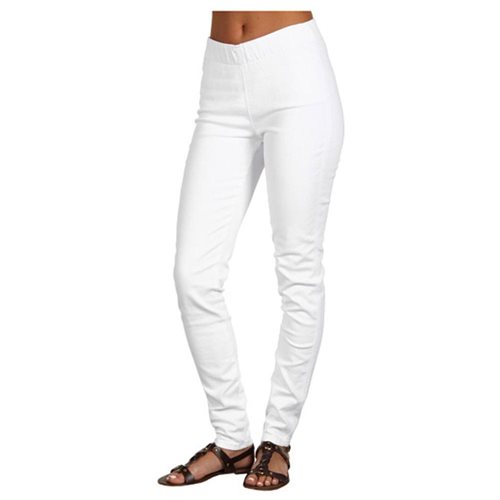 MIRACLEBODY by Miraclesuit Women's Thelma Colored Denim Leggings Sz 16 White