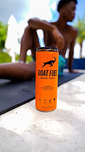 GOAT Fuel Energy Drink Mango Passion Fruit 12 Fl Oz Each / Pack of 12 thumbnail