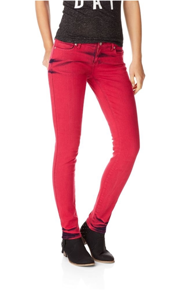 Aeropostale Womens Lola Overdyed Jegging Skinny Fit Jeans