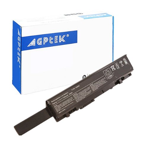 AGPtek 6600mAh 9 Cells Laptop Battery for Dell Studio 1535 1536 15 Series Fits 312-0701 KM958 WU946