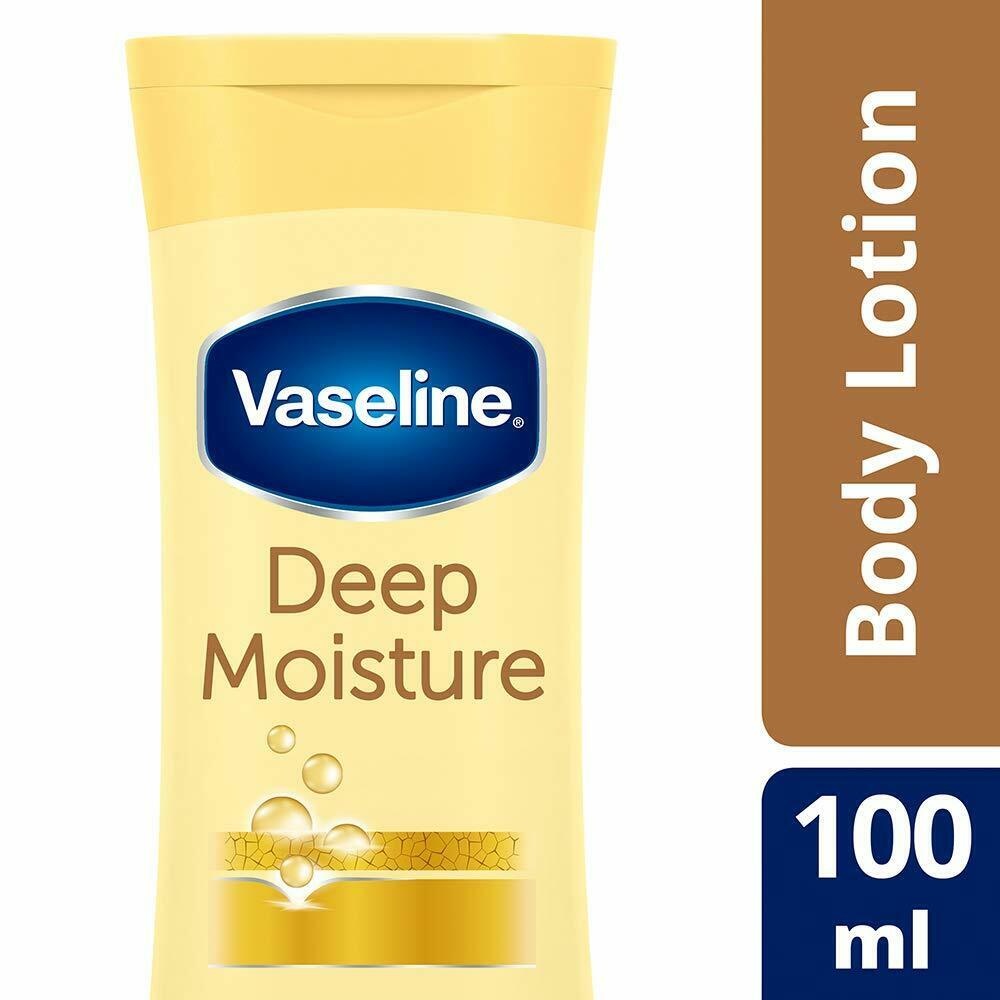 Vaseline Intensive Care Deep Moisture Body Lotion, 100 Ml, for All Skin Types thumbnail