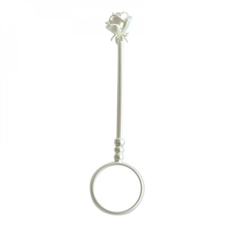 MEROTABLE Cigarette Holder Ring Rack Metal Finger Clip to Prevent Yellow Finger Sliver