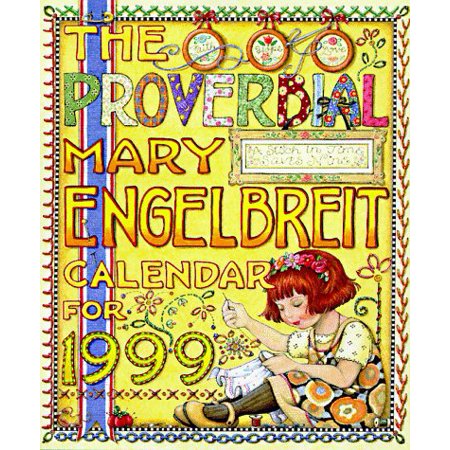 Cal 99 Proverbial Mary Engelbreit Calendar  Pre-Owned Other 0836255054 9780836255058 Mary Engelbreit