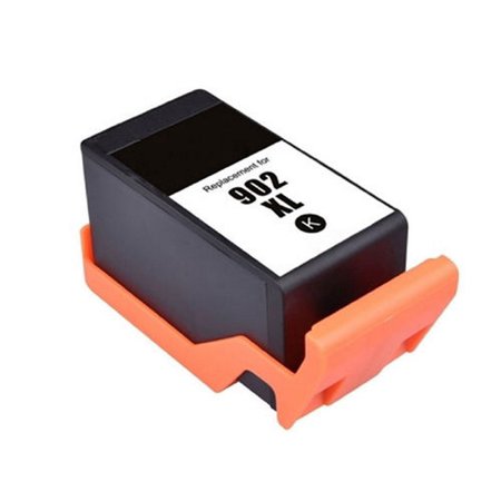 PrinterDash Replacement for OfficeJet Pro 6950/6951/6954/6958/6960/6962/6970/6974/6975/6978/6979 Black High Yield Inkjet (825 Page Yield) (NO. 902XL) 