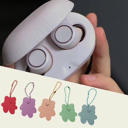 Gummy Bear Pendant Keychain Earphone Protective Cover Pendant Hanging Chain