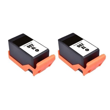 PrinterDash Replacement for OfficeJet Pro 6950/6951/6954/6958/6960/6962/6970/6974/6975/6978/6979 Black High Yield Inkjet (2/PK-825 Page Yield) (NO. 90
