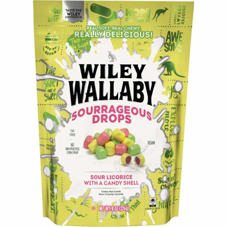 Wiley Wallaby 8 Oz. Sourrageous Drops 122920 Pack of 10 122920 984732 Bundle 10
