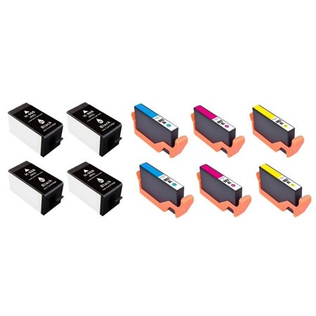 PrinterDash Replacement for OfficeJet Pro 6960/6962/6970/6974/6975/6978/6979 High Yield Inkjet Combo Pack (4-BK/2-C/M/Y) (NO. 906XL/NO. 902XL) (T0A42B