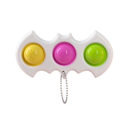 Anti-stress Push Bubble Sensory Push Pop Bubble Fidget Toy Key Ring Pendant Squeeze Puzzle Push Pop Bubble Fidget Toys