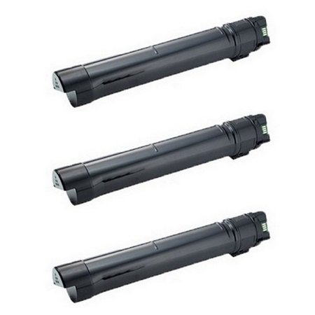 PrinterDash Replacement for WorkCentre 7525/7530/7535/7545/7556/7830/7835/7845/7855/7970 Black Toner Cartridge (3/PK-26000 Page Yield) (006R01513_3PK)