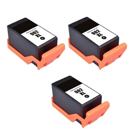 PrinterDash Replacement for OfficeJet Pro 6950/6951/6954/6958/6960/6962/6970/6974/6975/6978/6979 Black High Yield Inkjet (3/PK-825 Page Yield) (NO. 90
