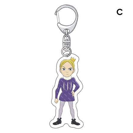 King Ranking Anime Peripheral Keychain Pogikake Acrylic Pendant 9764
