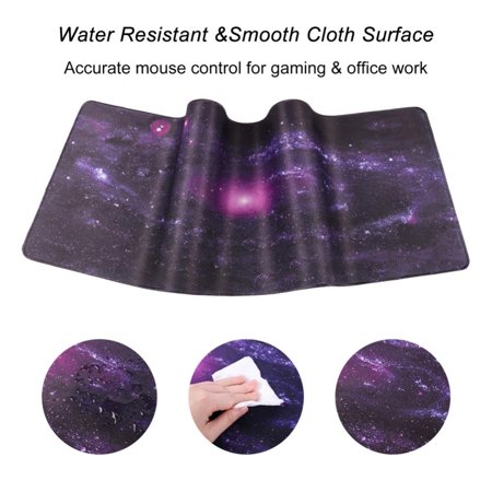Gaming Mouse Pad  Extended Mouse Pad  XXL Large Big Computer Keyboard Mouse Mat Desk Pad with Non-Slip Base and Stitched Edge for Home Office Gaming W