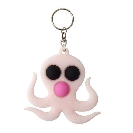Push Bubble Anti-stress Key Ring Sensory Push Pop Bubble Fidget Toy Squeeze Finger Exercise Board