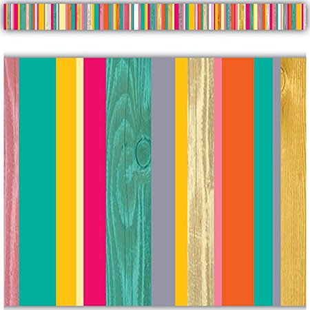 2658 Tropical Punch Straight Border Trim  12 Pieces per Pack by BcTlyInc from USA