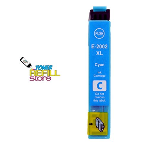 Toner Refill Store Reman Epson T200XL220 Cyan Ink for Expression XP-200 XP-300 XP-400 XP-410 WF-2520 WF-2530 WF-2540