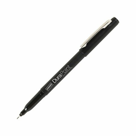 Staples DuraPoint Felt Pens Extra Fine Point Black Ink 5/Pack (20198) 893575