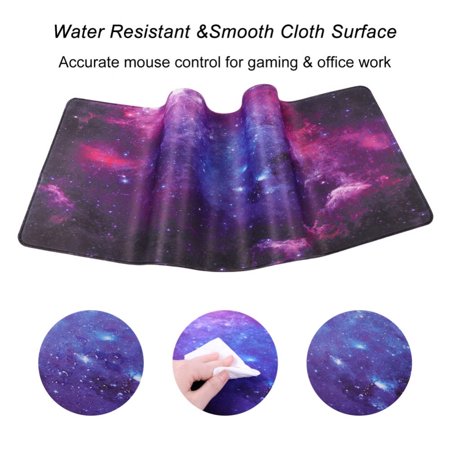 Gaming Mouse Pad  Extended Mouse Pad  XXL Large Big Computer Keyboard Mouse Mat Desk Pad with Non-Slip Base and Stitched Edge for Home Office Gaming W