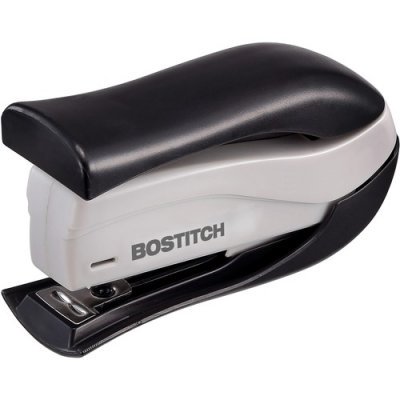 2PK Bostitch Spring-Powered 15 Handheld Compact Stapler  Black (1455)