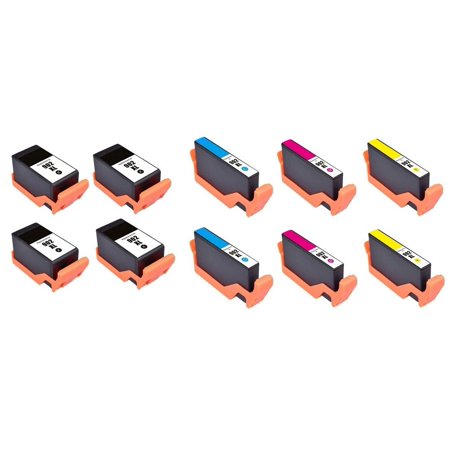 PrinterDash Replacement for OfficeJet Pro 6950/6951/6954/6958/6960/6962/6970/6974/6975/6978/6979 High Yield Inkjet Combo Pack (4-BK/2-C/M/Y) (NO. 902X