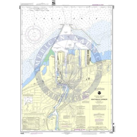 NOAA Nautical Chart 14836: Ashtabula Harbor