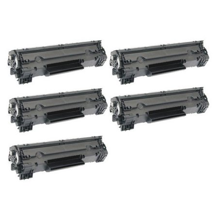 PrinterDash Compatible MICR Replacement for MF-4410/4430/4550/4570/4770/4880/4890 Toner Cartridge (5/PK-2100 Page Yield) (TYPE 128) (3500B003_5PK)