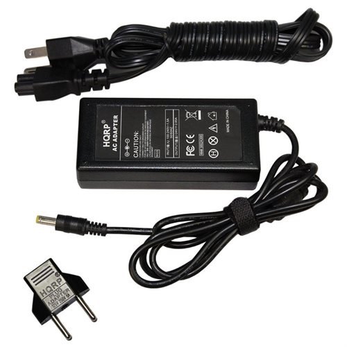 HQRP AC Power Adapter for HP ScanJet 4890 5590 5590p 7650 7650n L1910A Scanner + Euro Plug Adapter
