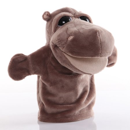 Cartoon Animal Hand Puppet Parent-child Toy with Movable Mouth 16 Cartoon Animals Hand Puppet Plush Toy Animals Puppets with Movable Mouth for Kid Chi